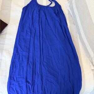 Royal Blue maxi dress